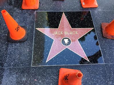 Et une étoile pour l'acteur Jack Black