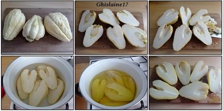 Chayottes farcies Chayottes farcies