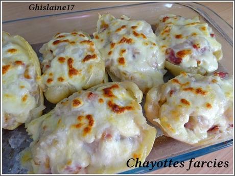 Chayottes farcies Chayottes farcies
