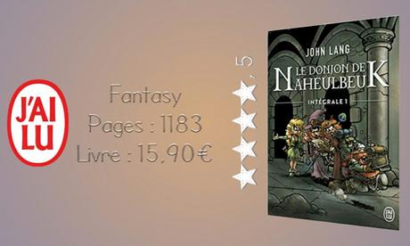 Le Donjon de Naheulbeuk – Intégrale 1 » John Lang