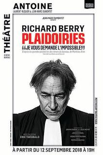 Plaidoiries, seul en scène avec Richard Berry