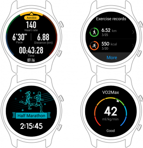 Huawei Watch GT Sport : entre Amazfit Stratos et Samsung Gear Sport