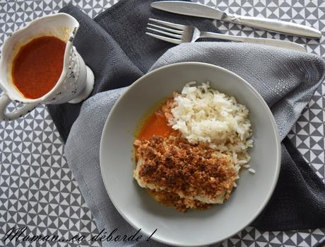 Filet de limande en crôute de noix de macadamia
