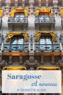 Balade dans Saragosse à la découverte de ses plus beaux monuments modernistes, l'art nouveau espagnol ! #modernisme #modernismo #Spain #Zaragoza
