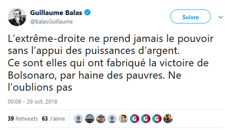 #Bresil  #Bolsonaro sans commentaires…