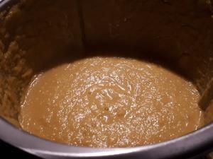 Velouté de Poireaux Carottes, Gorgonzola et Noix Cliquer sur les photographies pour les agrandir