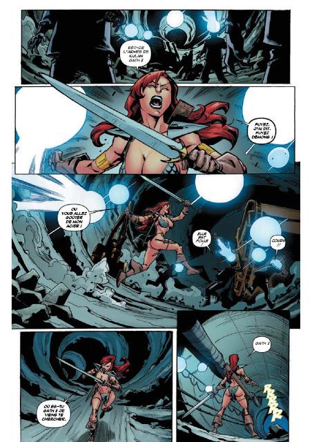 Red Sonja L'autre monde aux éditions Graph Zeppelin page 10