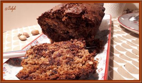 Cake aux noisettes et pépites de chocolat Cake aux noisettes et pépites de chocolat