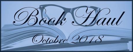 #BookHaul d'Octobre 2018