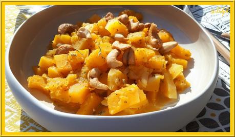 Curry de Butternut au lait de coco