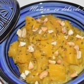 Curry de Butternut au lait de coco Curry de courge au lait de coco - Maman...ça déborde