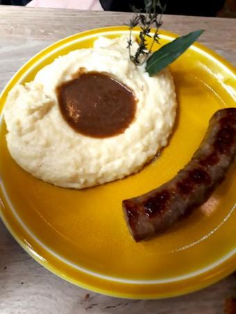 Saucisse, purée © Gourmets&co Saucisse, purée © Gourmets&co