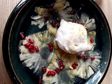 Carpaccio d'ananas © Gourmets&co Carpaccio d'ananas © Gourmets&co