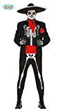 Generique - Déguisement Mexicain Squelette Homme Dia de Los Muertos M (48-50)