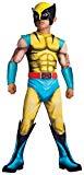 Rubie's Marvel Classic Universe Child's Deluxe Muscle-Chest Wolverine Costume, Medium