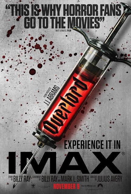 Affiche IMAX pour Overlord de Julius Avery