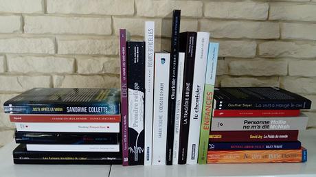 Bilan lectures septembre-octobre 2018