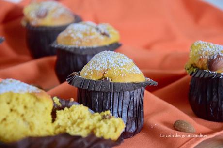 Les pumpkin muffin à l’amande, des gâteaux à la courge Les pumpkin muffin à l’amande, des gâteaux à la courge