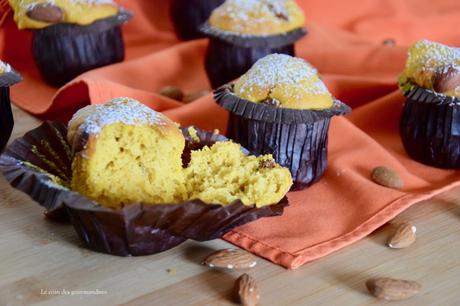 Les pumpkin muffin à l’amande, des gâteaux à la courge Les pumpkin muffin à l’amande, des gâteaux à la courge