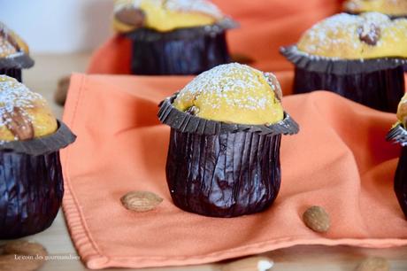 Les pumpkin muffin à l’amande, des gâteaux à la courge Les pumpkin muffin à l’amande, des gâteaux à la courge