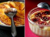 Crème brûlée saison… pêche cerise