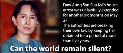 Ingrid Bétancourt 6 ans et demi,  Aung san suu Kyi, 12 ans !