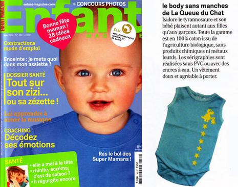 Body bio sans manches bleu