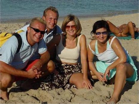 deux couples en vacances