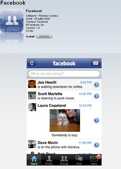 iPhone-Facebook-App image