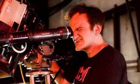 Quentin Tarantino sur le tournage de GrindHouse. Le Boulevard de la mort
