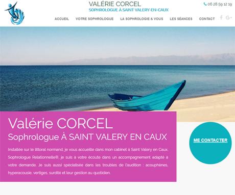 Création du site web de Valérie Corcel, sophrologue à Saint Valéry-en-Caux