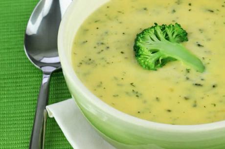 Soupe de chou-fleur et brocoli au thermomix