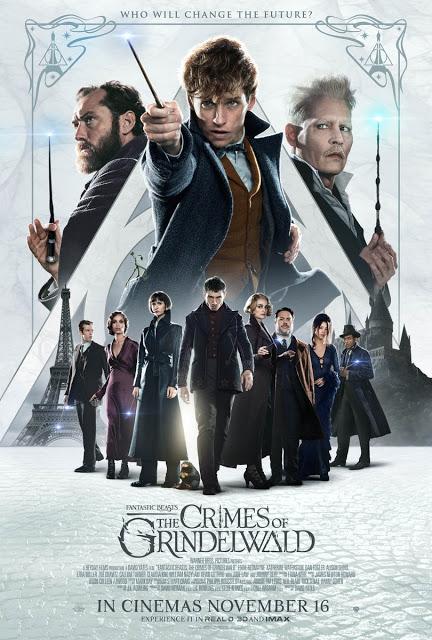 Nouvelle affiche US pour Les Animaux Fantastiques : Les Crimes de Grindelwald signé David Yates