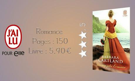 Une trop jolie Ecossaise » Barbara Cartland