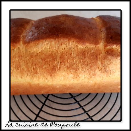 Brioche délicieuse et vaporeuse