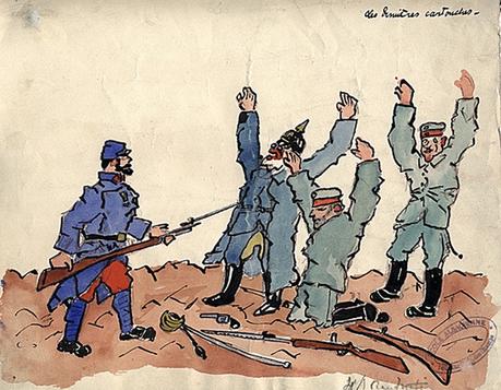 La Grande Guerre dessinée par des enfants de 1914