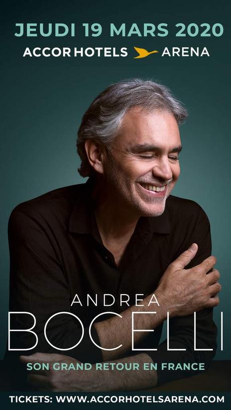 Le grand retour sur scène d’Andrea Bocelli