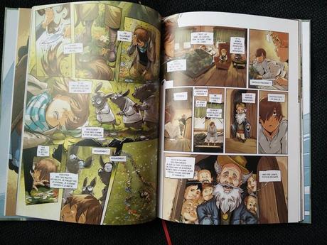 La rivière à l'envers – Tomek. D'après le roman de J-C MOURLEVAT. Maxe L'HERMENIER, Djet, et Parada – 2018 (BD) (Dès 10 ans)