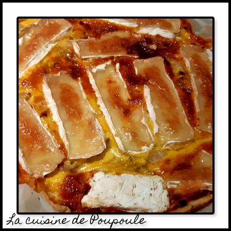 Tarte aux endives, bacon et camembert