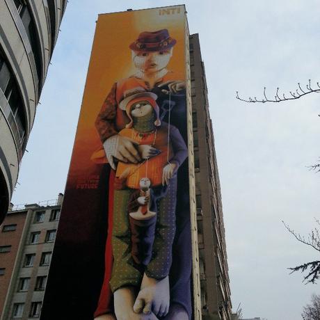 Street Art Paris : INTI 129 avenue d’Italie 75013 Street Art Paris : INTI 129 avenue d’Italie 75013