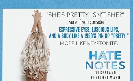 Release Blitz : C'est le jour J pour Hate Notes de Vi Keeland et Penelope Ward Hate Notes Teaser 2