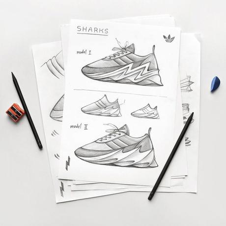 Nikanor imagine une époustouflante adidas SHARKS concept - Paperblog