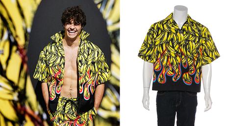 STYLE : Noah Centineo and the bananas