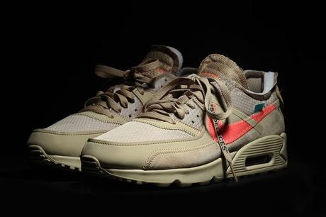 Off-White x Nike Air Max 90 Desert Ore