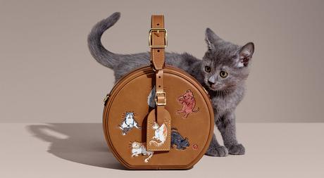 Louis Vuitton : une capsule féline signée Grace Coddington Louis Vuitton : une capsule féline signée Grace Coddington
