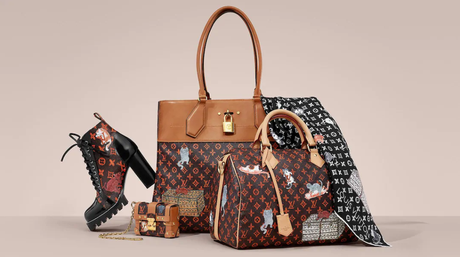 Louis Vuitton : une capsule féline signée Grace Coddington Louis Vuitton : une capsule féline signée Grace Coddington