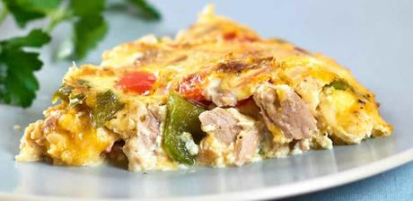 Recette quiche thon sans pâte  weight watchers