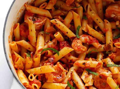 Recette pâtes au basilic weight watchers