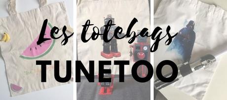 Des Totebags de designer fun et personnalisés avec Tunetoo