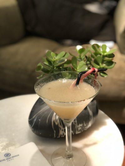 Découverte cocktail au bar Hôtel Beau Rivage Nice